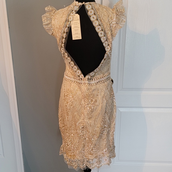 New - Southern Fried Chics Cocktail Dress with beautiful sparkle - Picture 4 of 12